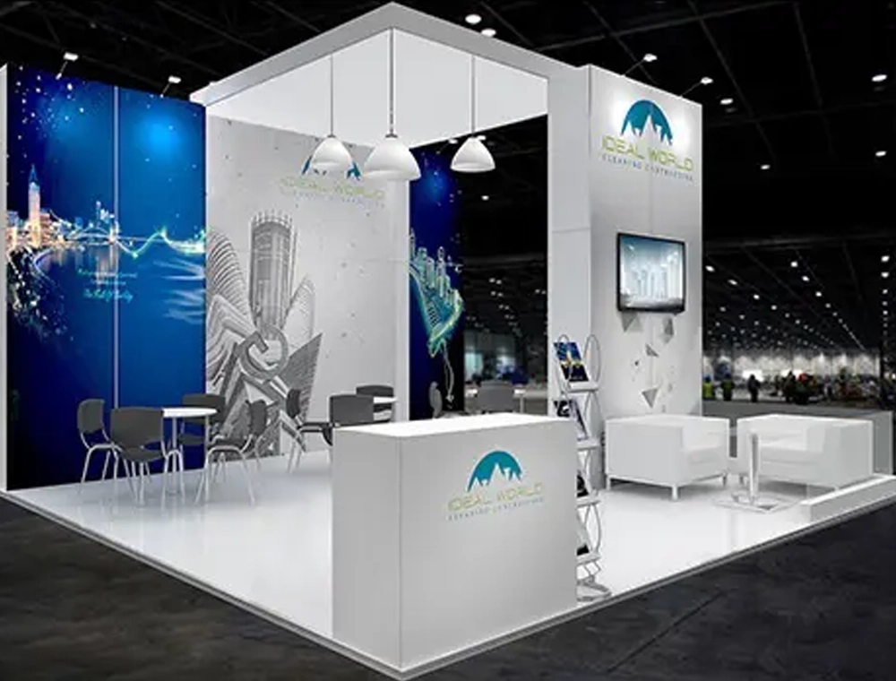 Attractive 20x20 booth display ideas